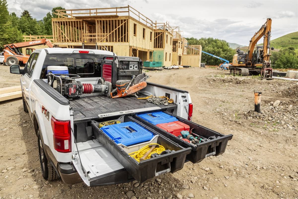 Decked Truck Bed Organizer Df7 Ford F150 8 Ft Aluminum