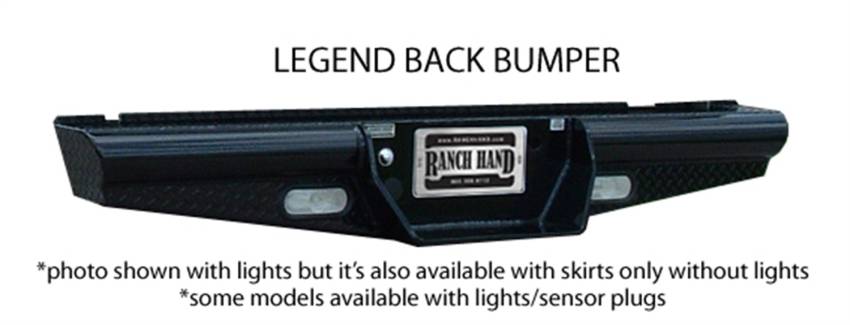 Ranch Hand - Ranch Hand BBD100BLL Legend Series Rear Bumper