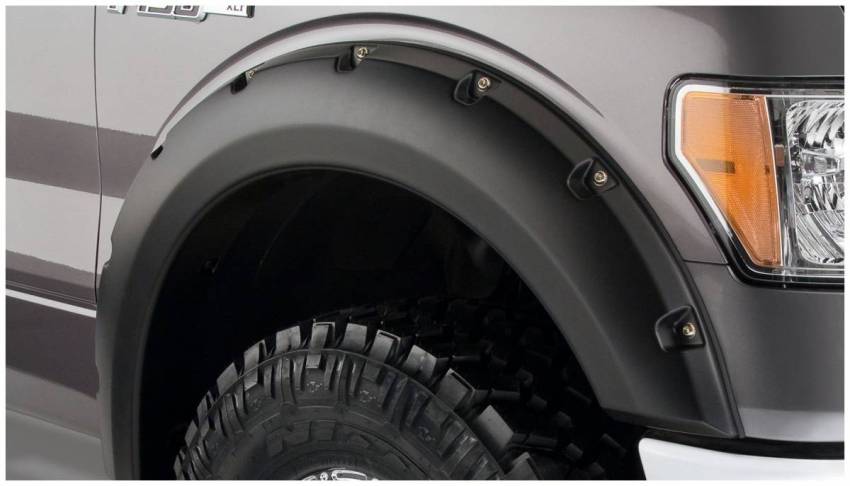 Bushwacker - Bushwacker 20079-02 Pocket Style Fender Flares Front Fender Flare