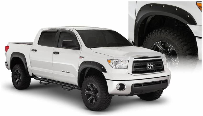 Bushwacker - Bushwacker 30911-02 Pocket Style Fender Flares Front and Rear Fender Flare