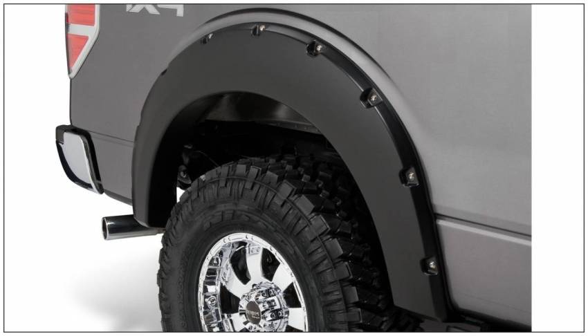 Bushwacker - Bushwacker 20080-02 Pocket Style Fender Flares Rear Fender Flare