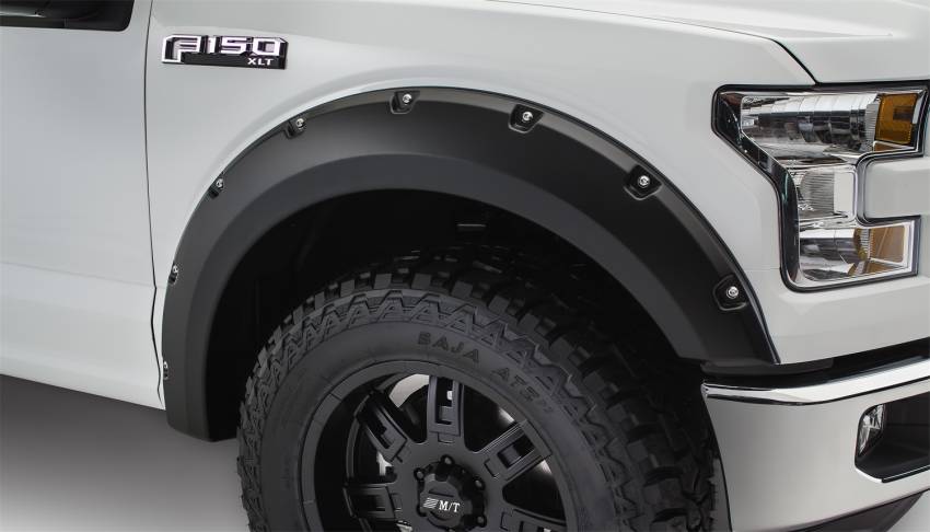 Bushwacker - Bushwacker 20091-02 Pocket Style Fender Flares Front Fender Flare