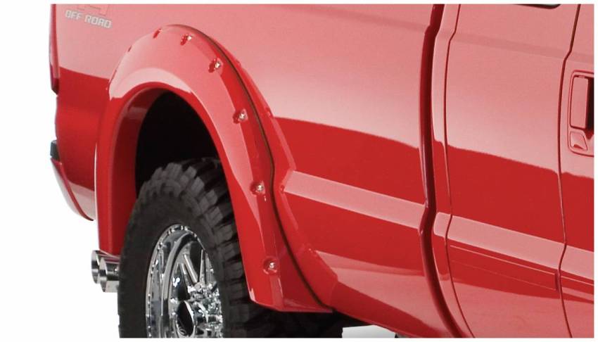 Bushwacker - Bushwacker 20050-02 Pocket Style Fender Flares Rear Fender Flare