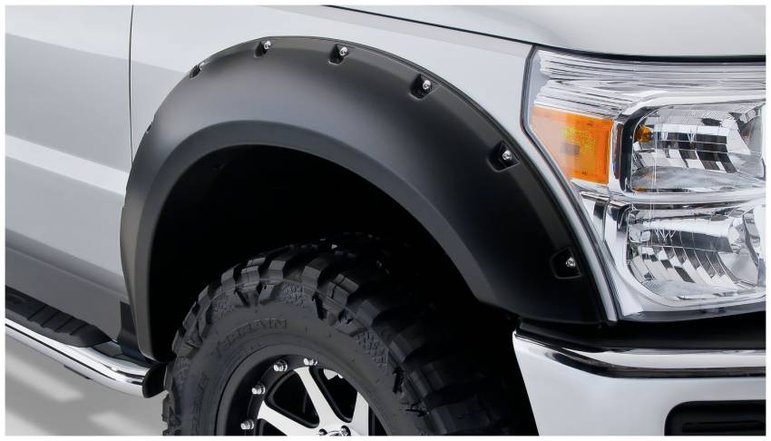 Bushwacker - Bushwacker 20083-02 Pocket Style Fender Flares Front Fender Flare