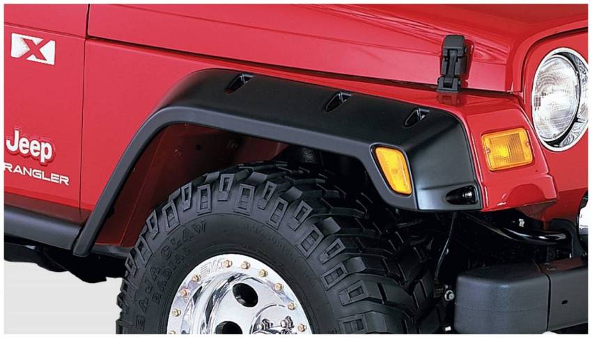 Bushwacker - Bushwacker 10043-07 Pocket Style Fender Flares Front Fender Flare