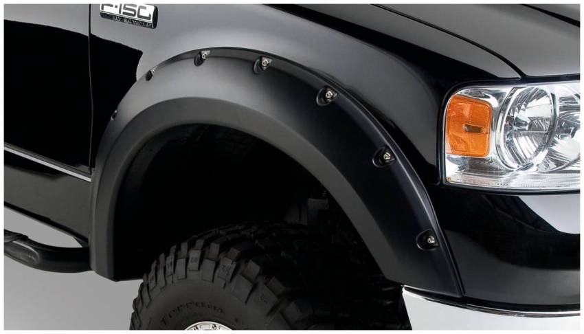 Bushwacker - Bushwacker 20053-02 Pocket Style Fender Flares Front Fender Flare