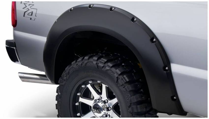 Bushwacker - Bushwacker 20084-02 Pocket Style Fender Flares Rear Fender Flare