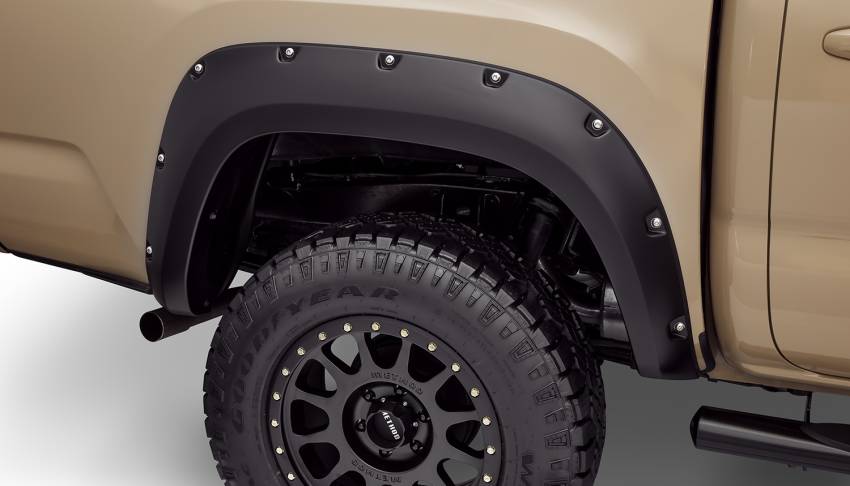 Bushwacker - Bushwacker 30048-02 Pocket Style Fender Flares Rear Fender Flare