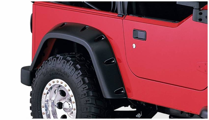 Bushwacker - Bushwacker 10042-07 Pocket Style Fender Flares Rear Fender Flare