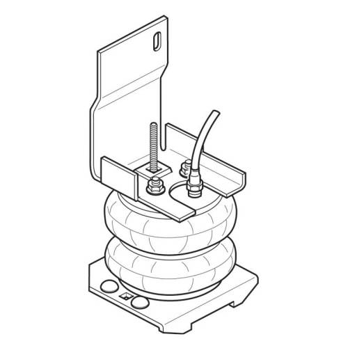 Firestone - Firestone Ride-Rite 2061 Ride-Rite Rear Air Helper Spring Kit