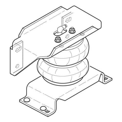 Firestone - Firestone Ride-Rite 2176 Ride-Rite Rear Air Helper Spring Kit