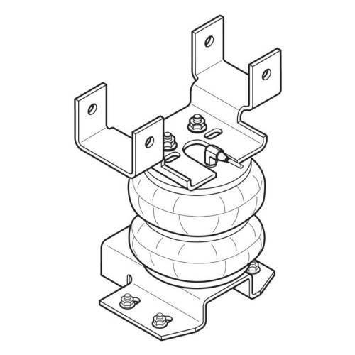 Firestone - Firestone Ride-Rite 2190 Ride-Rite Rear Air Helper Spring Kit