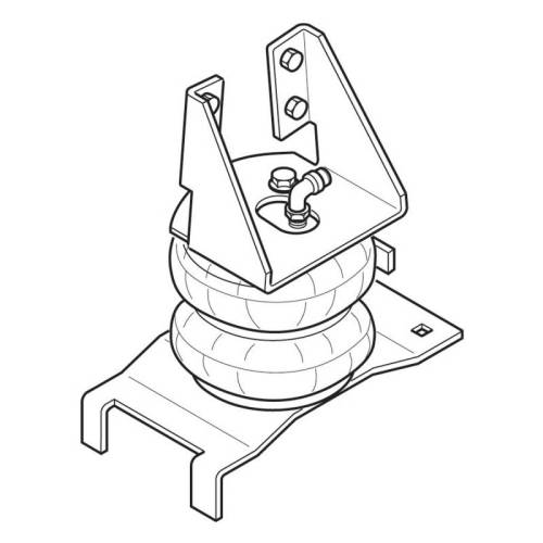 Firestone - Firestone Ride-Rite 2245 Ride-Rite Rear Air Helper Spring Kit