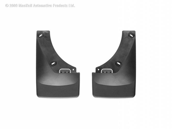 WeatherTech - WeatherTech 120012 No-Drill DigitalFit Rear Mud Flap