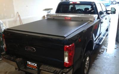 A custom TruXedo LoPro & a Weather Guard truck box