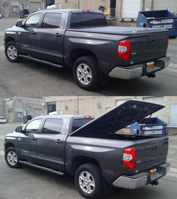 Undercover tonneau cover on a Toyota Tundra