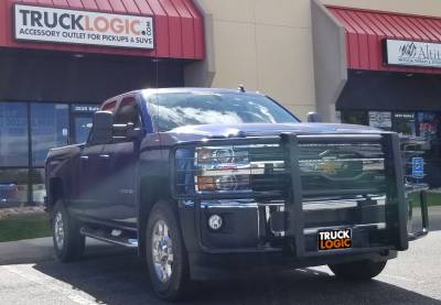 Luverne grill guard on a Chevrolet Silverado