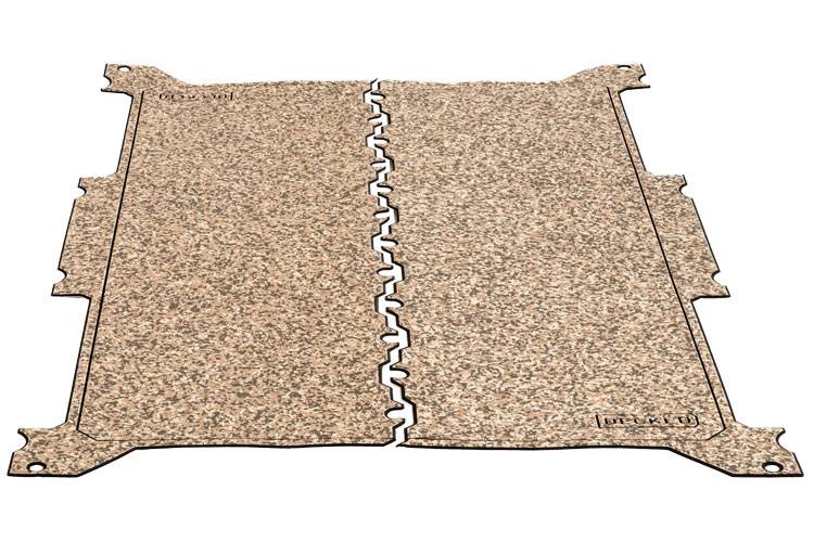 Decked - Decked Traction Mat Midsize Long - A0073-TMYL-CMO